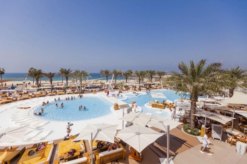Luxurious Nikki Beach Resort & Spa in Dubai.
